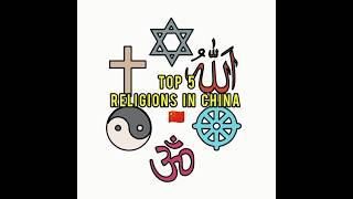 Top 5 religions in China ️️️️ #religion #buddhism #christianity #islam #china #chinafolk