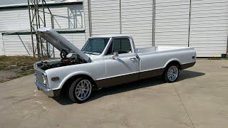 1972 Chevy C10 SBC FITECH Fuel Injection Super Clean and Classy