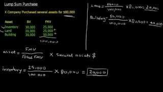 Accounting - Lump Sum Purchase (ARABIC)