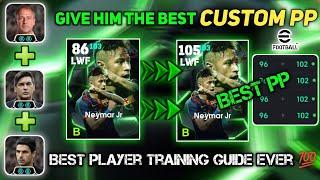 How To Train MSN Neymar jr In Efootball™ | 105 Neymar Training Efootball | Naymar efootball 2025