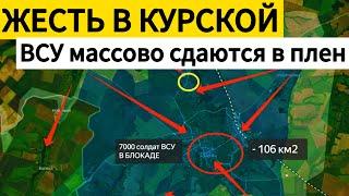 Штурм СУДЖИ в Курской области. ВСУ отступают и сдаются в плен. Военные сводки 10.03.2025.