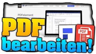 PDF Dateien bearbeiten, erstellen, zusammenfügen und in Word umwandeln! (Tutorial)