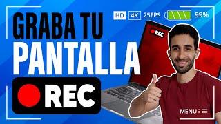 CÓMO GRABAR LA PANTALLA DE TU PC FÁCIL Y RÁPIDO 