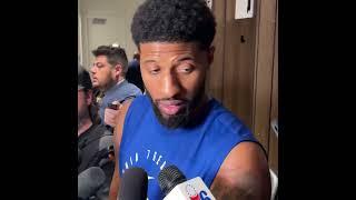 “Stupid” -Paul George says Clippers Fans Booing him during Sixers visit to LA is Stupid