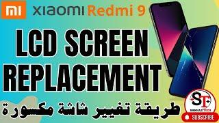 Xiaomi Redmi 9 Cracked Screen Replacement  Xiaomi M2010J19SG Lcd Replacement 2024