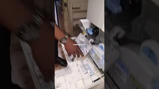 replacing tonner #printer #satisfying #asmr #life