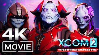 XCOM 2: WAR OF THE CHOSEN All Cutscenes (Game Movie) 4K 60FPS Ultra HD