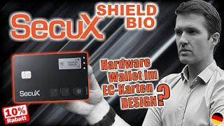 SO viel TECHNIK in einer KARTE??? |  SecuX SHIELD BIO - Review - DEUTSCH/German