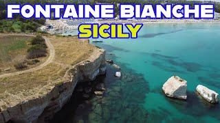 Fontane Bianche one of the most fascinating beaches of the south east of Sicily. 