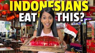 Trying INDONESIAN STREET FOOD for the FIRST TIME! We did NOT expect this 