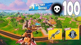 100 Elimination Solo Vs Squads "Zero Build" Gameplay Wins (NEW Fortnite Chapter 6 PC)