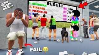 GTA 5 : Franklin Shinchan & Pinchan Failed Or Passed In Their Exam Result Gta 5 !