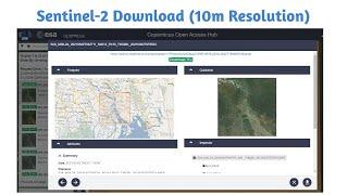 Download Sentinel-2 Imagery (10m resolution) for Free