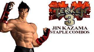 Tekken 3 Jin Kazama Staple Combos #tekken