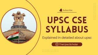 UPSC Civil Services Exam Syllabus Analysis|UPSC Exam pattern 2025 for beginners|#upsc2025 #upscexam