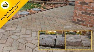 How to Level Raised Patio Pavers