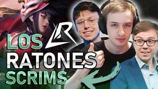 Official Los Ratones Scrim ft. Caedrel & Baus  Time to Grind!