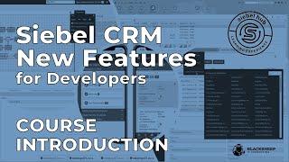 Course Introduction: Siebel CRM New Features for Developers [24.x]