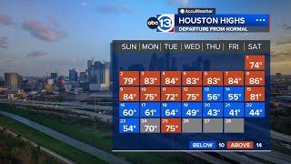 February 2025 in southeast Texas was marked by climate extremes between record heat and deep freezes