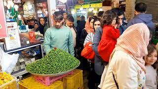 بازار تجریش در شب عید نوروز Walking in Tajrish Bazaar before Nowrooz #travel #tehran  #iran