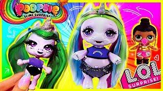 POOPSIE UNICORN custom LOL SURPRISE DOLL - slime surprise - diy / tutorial