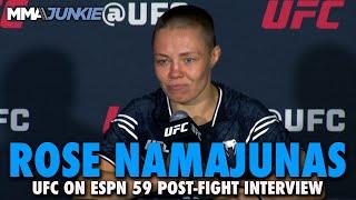 Rose Namajunas Questions 'Suspicious' Scale After Tracy Cortez's Weigh-In Haircut | UFC on ESPN 59