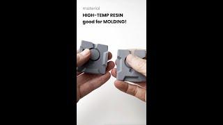 3D printed High Temp Resin for molding