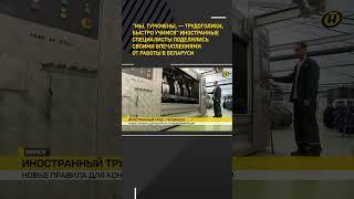 Иностранные специалисты рассказали о своих впечатлениях от работы в Беларуси #shorts #short #новости