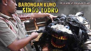 Barongan Kuno Kulit Macan Asli Dan Rambut Manusia Barongan Singo Lodro