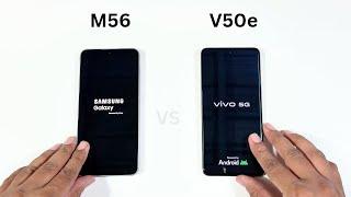 Samsung M56 5g vs Vivo V50e Speed test and Camera Comparison