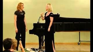 Recital in Tbilisi, The Republic of Georgia Denise Ritter, Soprano and Elena Bardi, Piano