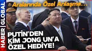 Putin Kuzey Kore Ziyaretinde Kim Jong Un'a Bakın Ne Hediye Etti!