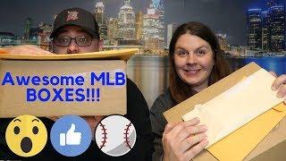 Awesome MLB Fan Pack Boxes 5 Baseball Fanpacks | Couple Fan packs From Michigan