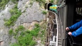 White Pass Railway - Trestle Bridge & Tunnel