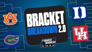 FULL BRACKET BREAKDOWN of each region in the NCAA Tournament 2.0 | 2025 March Madness