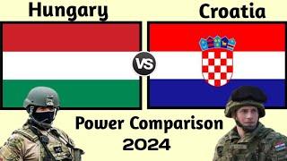 Hungary vs Croatia military power comparison 2024 | Croatia vs Hungary military power 2024