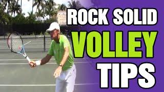 Tennis Volley Tips With Coach Tom Avery