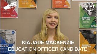 Education Officer Candidate Video Manifesto | Kia Jade MacKenzie | RUSU Elections 2020