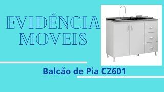 Evidência Moveis - Como montar o Balcão de Pia CZ601