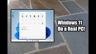 Installing leaked Windows 11 on a real PC (with download link)