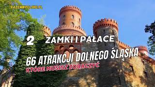 Zamki i pałace. 66 atrakcji Dolnego Śląska która musisz zobaczyć