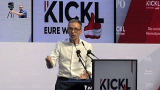 Herbert Kickl (FPÖ) Rede in Graz 7.9.2024  Ein Mann aus dem Volk für das Volk