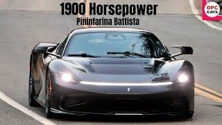 1900HP Pininfarina Battista Makes US Debut