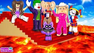 O MELHOR DO CHÃO É LAVA DO ROBLOX!! The Floor Is LAVA!