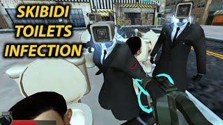 SKIBIDI TOILETS INFECTION Gameplay!  The Toilet Virus Is OUT OF CONTROL!