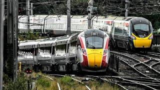 Trains at Carlisle Station, WCML Incl: Charters & Azuma Diverts - 14/09/2024