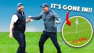 The GREATEST golf shot ever on the channel!