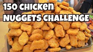 150 Chicken Nuggets Eating Challenge w/ Rollibot Air Fryer | Freak Eating