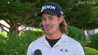 Andrew Putnam  Thursday Flash Interview 2022 AT&T Pebble Beach Pro Am