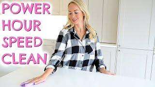 POWER HOUR SPEED CLEAN & NEW CLEANING ROBOT!  EMILY NORRIS AD